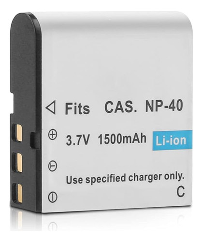 ` Baterías For Video Cámara Geekam Np-40 1500mah Con