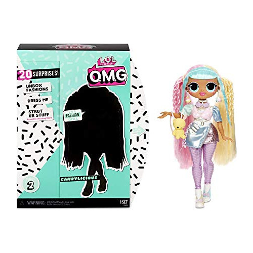 Lol Surprise Omg Candylicious Fashion Doll 20 Sorpresas...