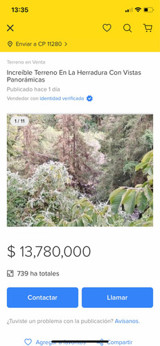 Terreno Con Vista Espectacular En Zona Residencial