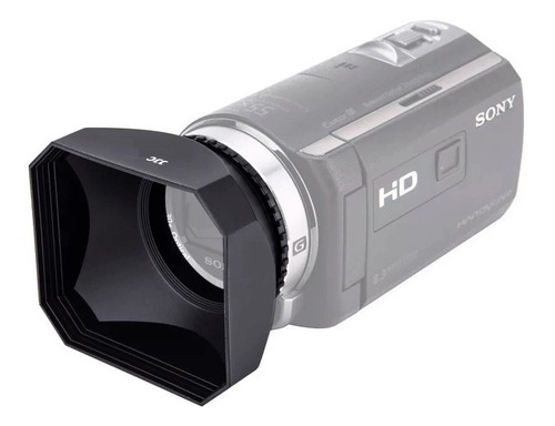 Parasol de 58 mm para videocámaras Dv