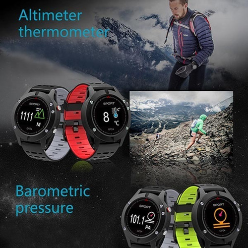 Smartwatch Con Gps Fit 5 Reloj Inteligente Kms Velocidad
