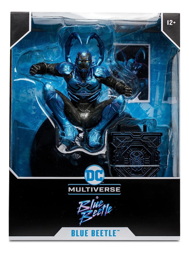 Estatua Blue Beetle - Blue Beetle Dc Multiverse Mcfarlane