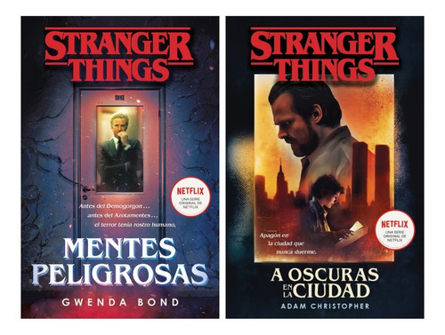 Pack 2 Libros Stranger Things - Netflix - Nuevo P & J