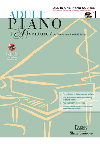 Libro Adult Piano Adventures All-in-one Lesson En Ingles