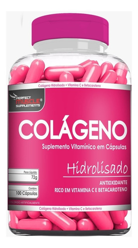 Imagem 5 de 5 de Kit 3x Colágeno Hidrolisado C/ Betacaroteno + Vit C 300caps