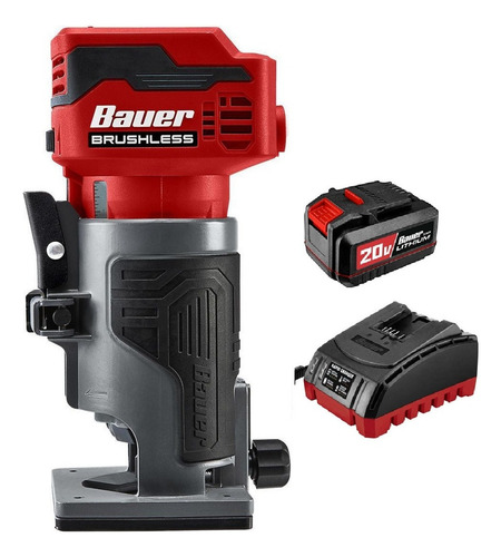 Router Compacto Inalámbrico De 20 V Bauer