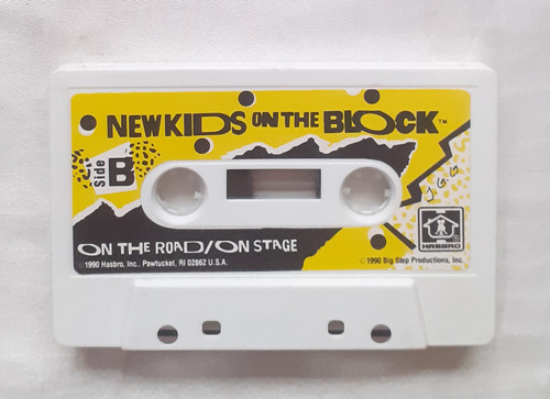 New Kids On The Block On The Road / On Stage Cassette 1990