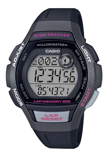 Reloj Mujer Casio Collection Lws-2000h Step Tracker Natación