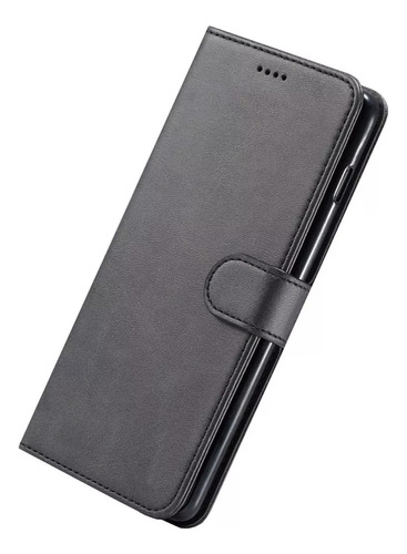 Estuche Para Motorola E20 E40 Funda Agenda + Vidrio Full 9d