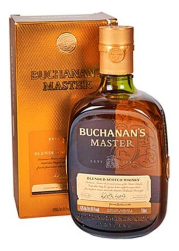 Buchanans Master Whisky Importado De Escocia Blended Scotch