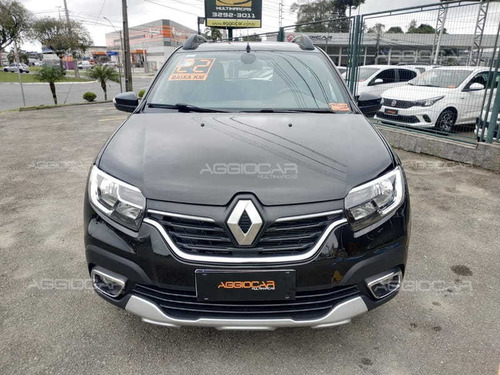 Imagem 2 de 15 de Renault Sandero Sic 16 Cvt (flex) - 2021/2022 - Preto - 1030