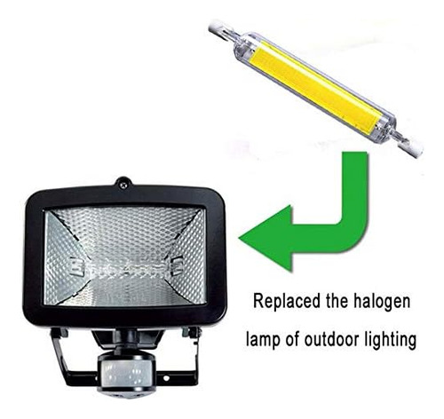 Kimroo 15 W 118 Mm Led Bombs R7 (2 Paquetes) 150 W Halógeno