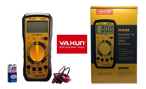 Multimetro Tester Digital Yaxun Yx 9205b 100% Nuevo