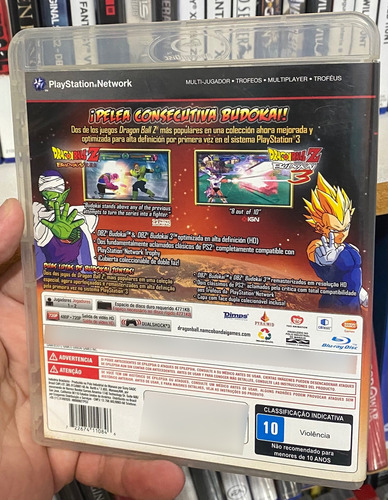 Budokai 2em1, Capa Dupla, Manual Em Português, Disco Zerado! (Usado)