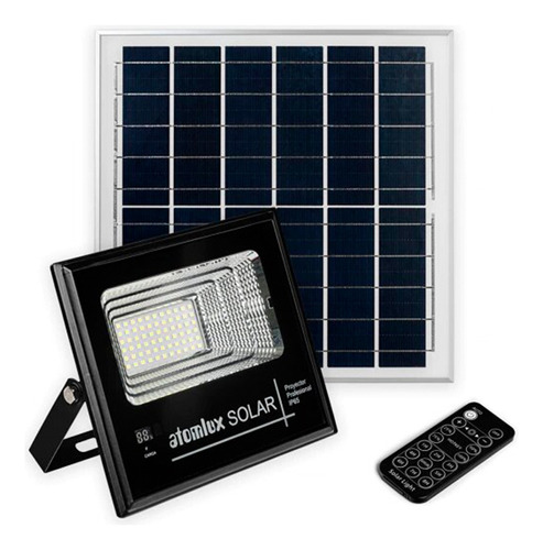 Proyector Solar Led 50 Watts Atomlux Ip65 C/remoto Oferta