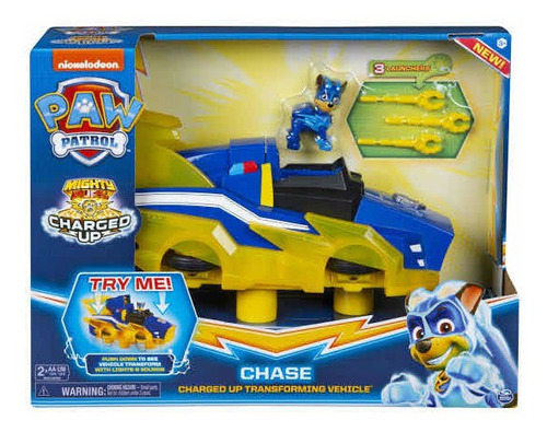 Paw Patrol Chase Charged Up Transforming Vehicle