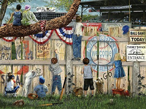 White Mountain Puzzles En The Cheap Seats - Rompecabezas De