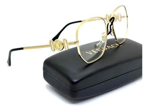 Marcos Armazón Versace Ve 1283 54 Agente Color Dorado