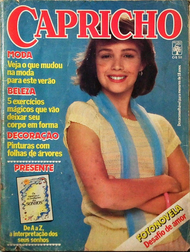 Revista Capricho Ano 1980 Edição Nº. 517 - Desfio De Amor