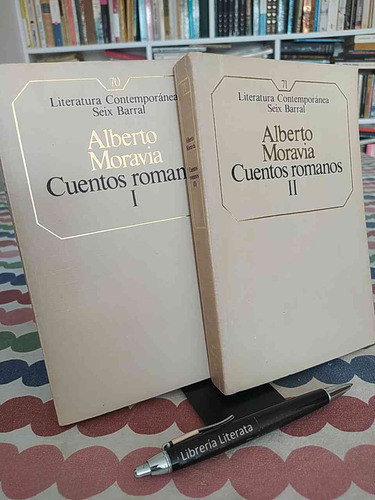 Cuentos Romanos 2 Tomos Alberto Moravia Literatura Contempor