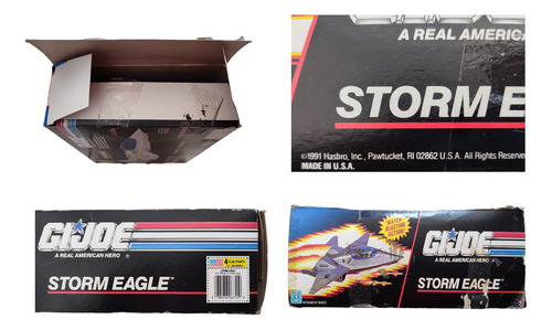 Avión De Combate Storm Eagle Gi Joe 1992 (Usado)