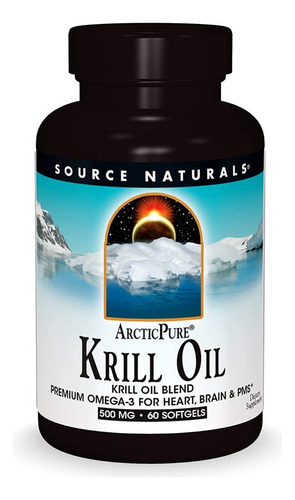 Aceite Krill 500mg Source Natu - U - Unidad a $3918