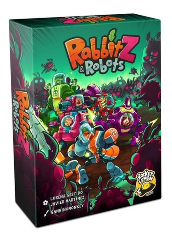 Juego De Mesa Rabbitz & Robots Top Toys - Dgl Games & Comics