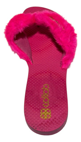 Chinelo Coloridos Rasteirinha Pelúcia