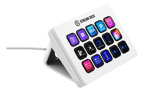 Controlador Stream Elgato Stream Deck 15 Botones Blanco Mk.2