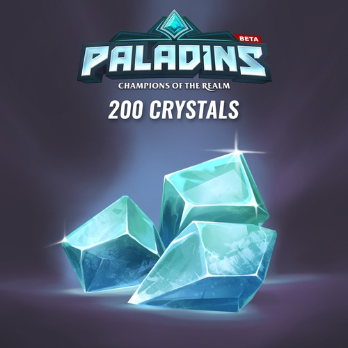 Codigo Paladins Crystals Global 200 Crystals Key