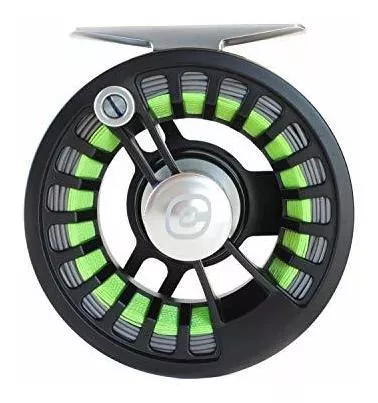 Cheeky Fishing Preload 350 Fly Reel, Black-gunmetal, 5-6 Wt