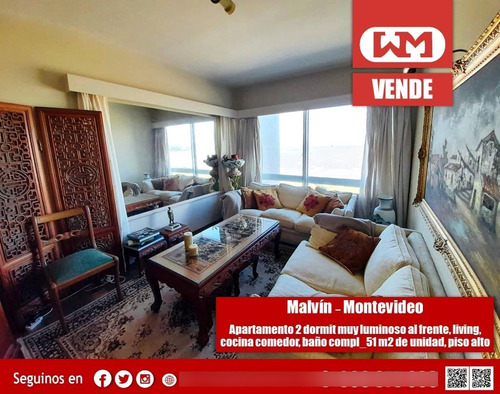 Apartamento Venta Malvín Montevideo 2 Dormitorios Al Frente Vista Al Mar Muy Luminoso