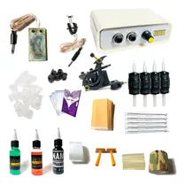 Comprar Kit Tattoo Completo Insumos Retro 2 + Ricky Ramirez Tribal 