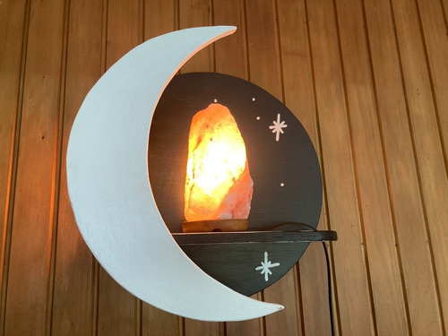 Repisa Luna, Círculo,cielo, Madera