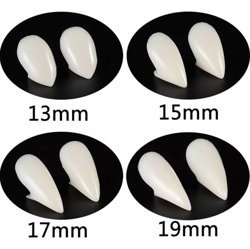 8 Pares Colmillos De Dientes De Vampiro Disfraces Halloween
