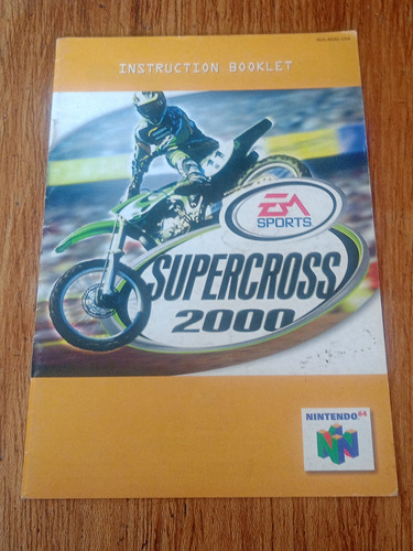 Manual Supercross 2000 Nintendo 64