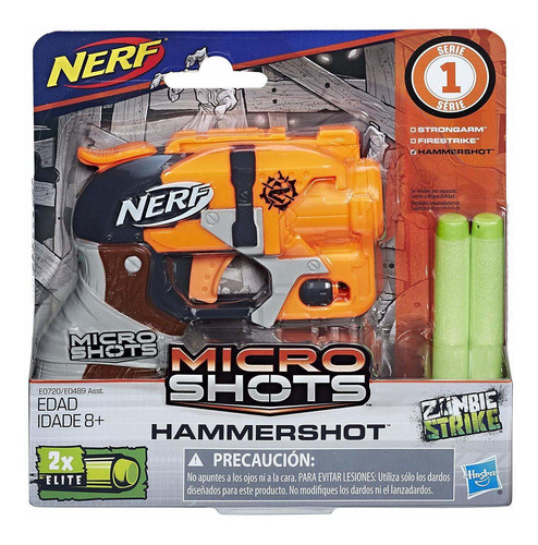 Nerf Microshots Zombi Huelga Hammershot