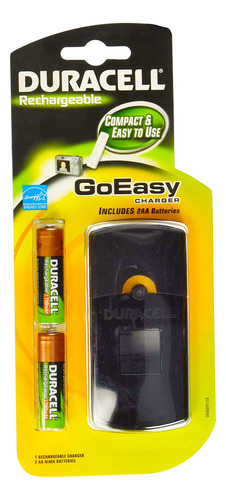 Cargador De Baterias Duracell Cef24nc Incluye 2 Baterias Aa Go Easy Energy Star