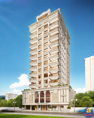 Imagem 1 de 10 de Apartamento 3 Suítes, 2 Vagas De Garagem Na Meia Praia Em Itapema/sc - Imobiliária África - Ap00333 - 69667075