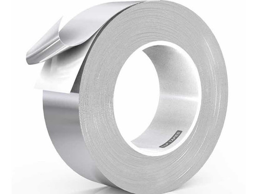 Cinta Aluminio Rollo 25 Mm X 50mts Gran Adherencia