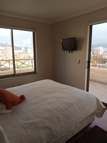 Amoblado, Vista Panorámica, 4 Dorm, 3 Baños, 2 estac, 140mt2