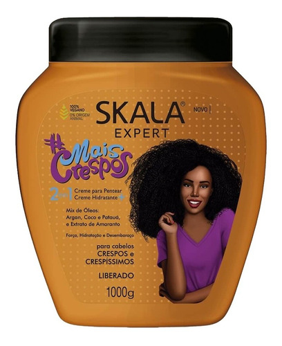 Skala Mais Crespos® Crema Para Peinar 1kg