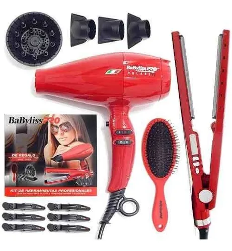 Kit Babyliss Plancha Alisado Secador Pelo Ferrari Extras