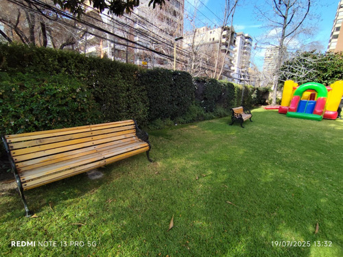 Arriendo Dpto Las Condes 2 Dor + 2 Baños Y Servicio