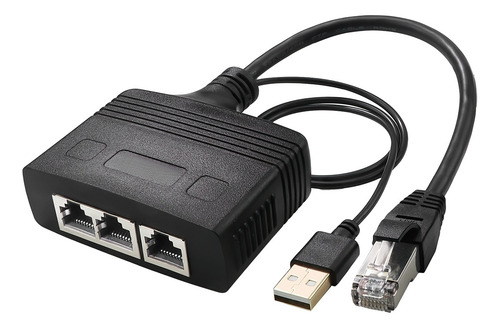 Distribuidor Gigabit Ethernet 1 Punto 3 Sim Rj45 Macho