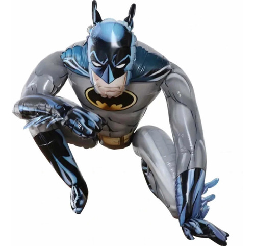 Globo Batman Metalizado De 60 Cm