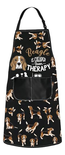 Delantal De Cocina Jniap Beagle Beagle, Regalos Para Mamá, E