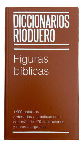 Diccionario Rioduero. Figuras Bíblicas. Impecable !!