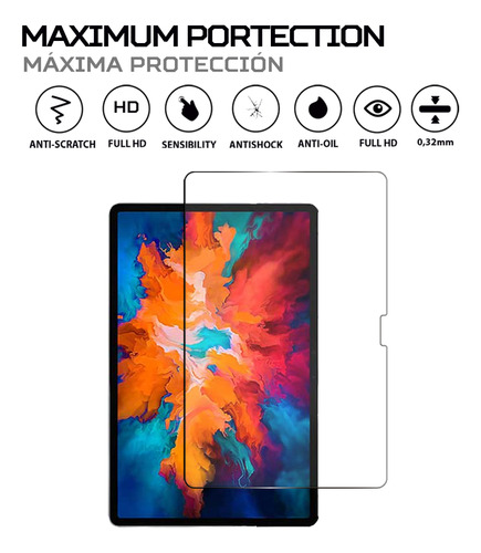 Protector De Pantalla Antishock Para Lenovo Tab P12