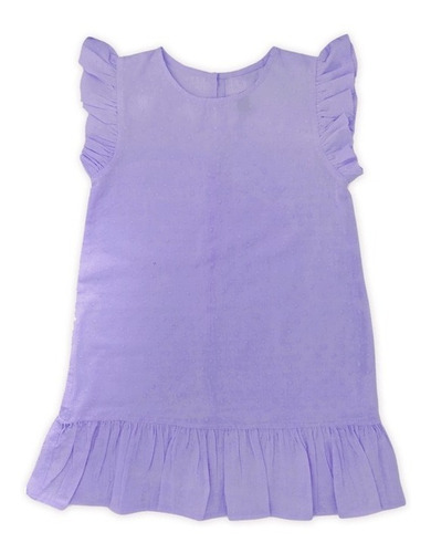 Vestido Muñeca Bondad Goodnees Lila Volados 45cm Witty Girls